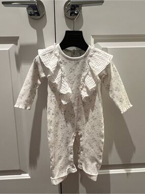 Charlotte & Star Baby Girl’s Ruffle Romper